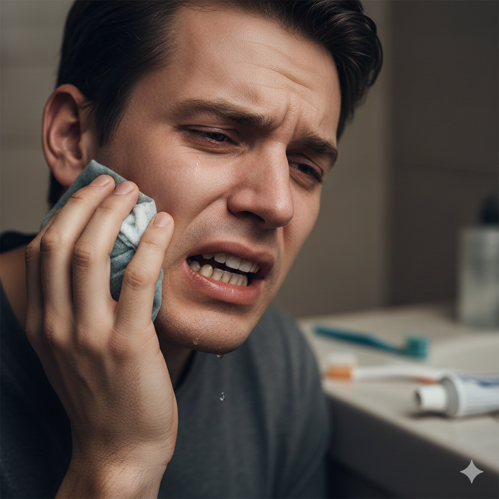 Wisdom tooth pain banner - Flora